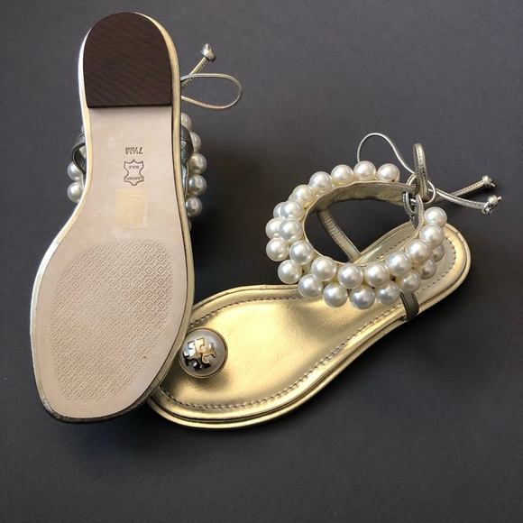 Tory Burch Melody Ankle Strap Sandals Sz 9 NIB - Picture 5 of 7